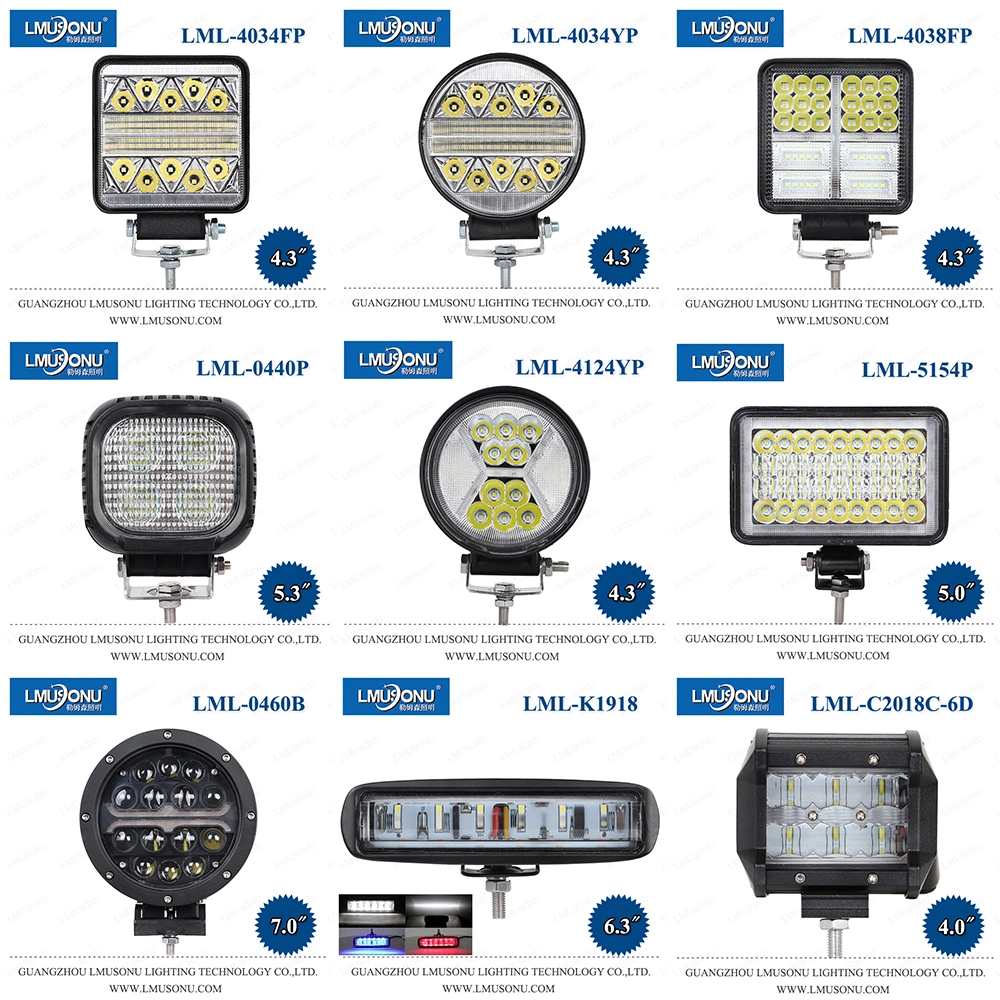 6 Inch 100W CREE LED Work Lamp Spotlight LED Work Light LED Heavy Duty Light