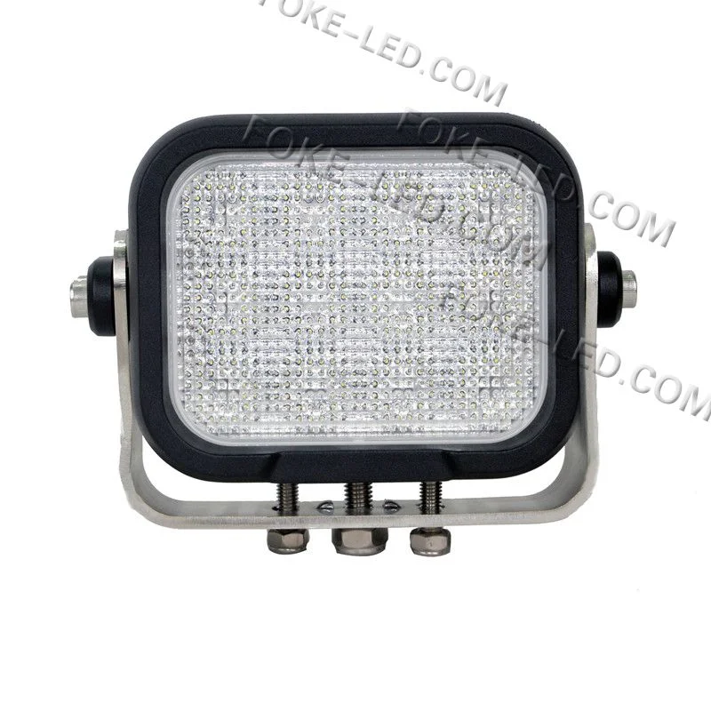 EMC Cispr25 60W Swivel Mounted Osram LEDs Square Compact Super Bright Tractor Offroad Mining Heavy Duty LED Work Light