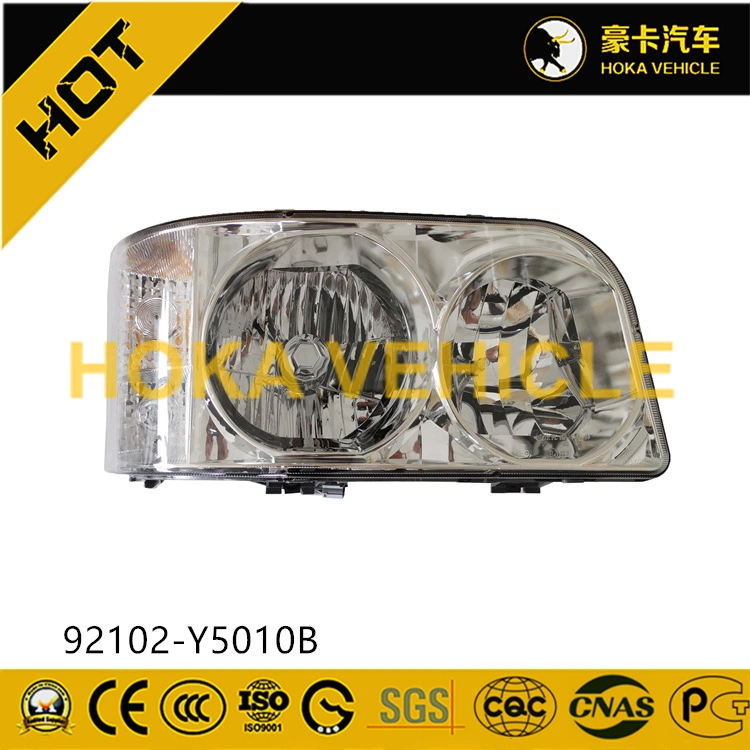 Original JAC Heavy Duty Truck Spare Parts Headlight 92102-Y5010b