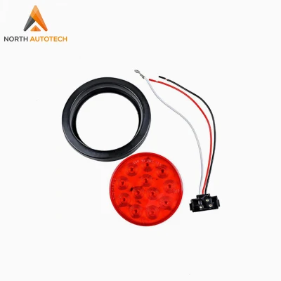 Anhänger 4 Zoll 24 LED Round Stop Turn Tail Backup Reverse Truck Lights