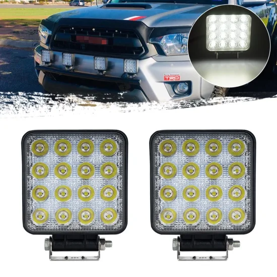 48W Auto LKW Offroad Auto Motorrad Zubehör LED-Scheinwerfer LED-Arbeitslicht (GF-016Z03)