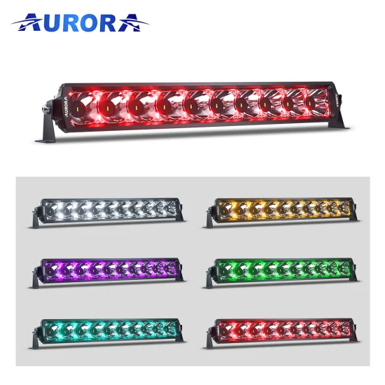 Neue RGB-LED-Lichtleiste mit APP-Steuerung und mehreren Farbwechseln für Jeep